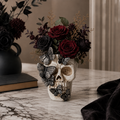 Skull Flower Vases