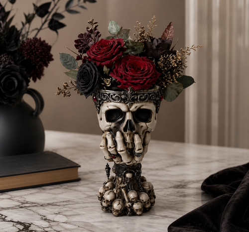Skull Flower Vases